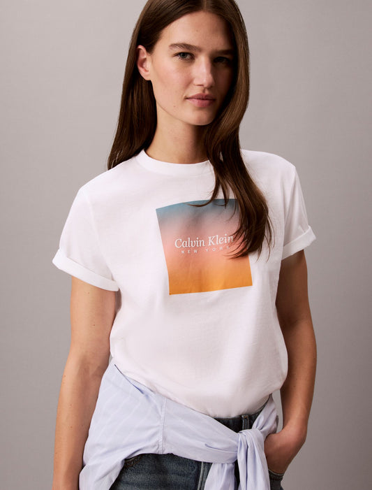 Calvin Klein Sunset Graphic Classic Tee