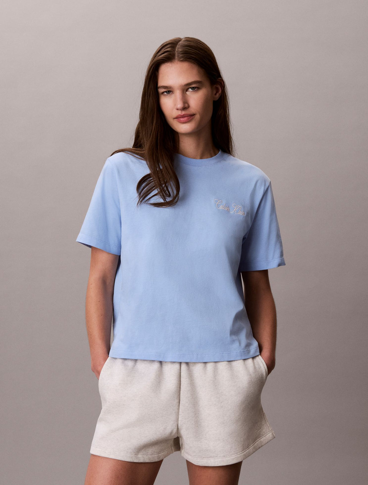 Calvin Klein Cursive Calvin Klein Graphic Boxy Tee