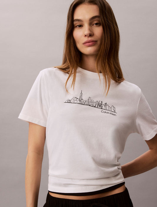 Calvin Klein New York Cityscape Classic Graphic Tee