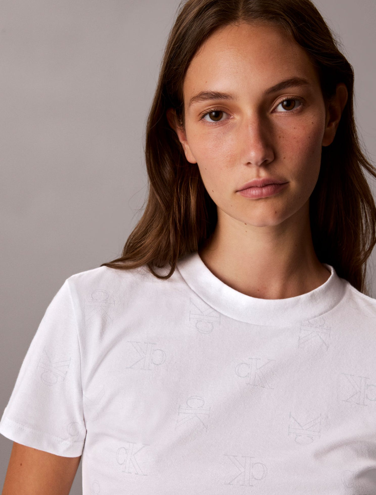 Calvin Klein Allover Monogram Slim T-Shirt