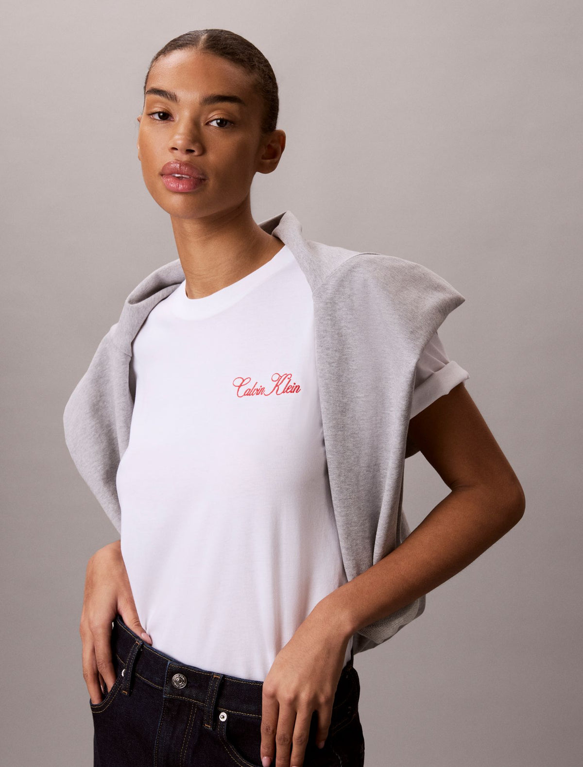 Calvin Klein Cursive Calvin Klein Graphic Boxy Tee
