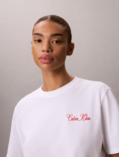 Calvin Klein Cursive Calvin Klein Graphic Boxy Tee