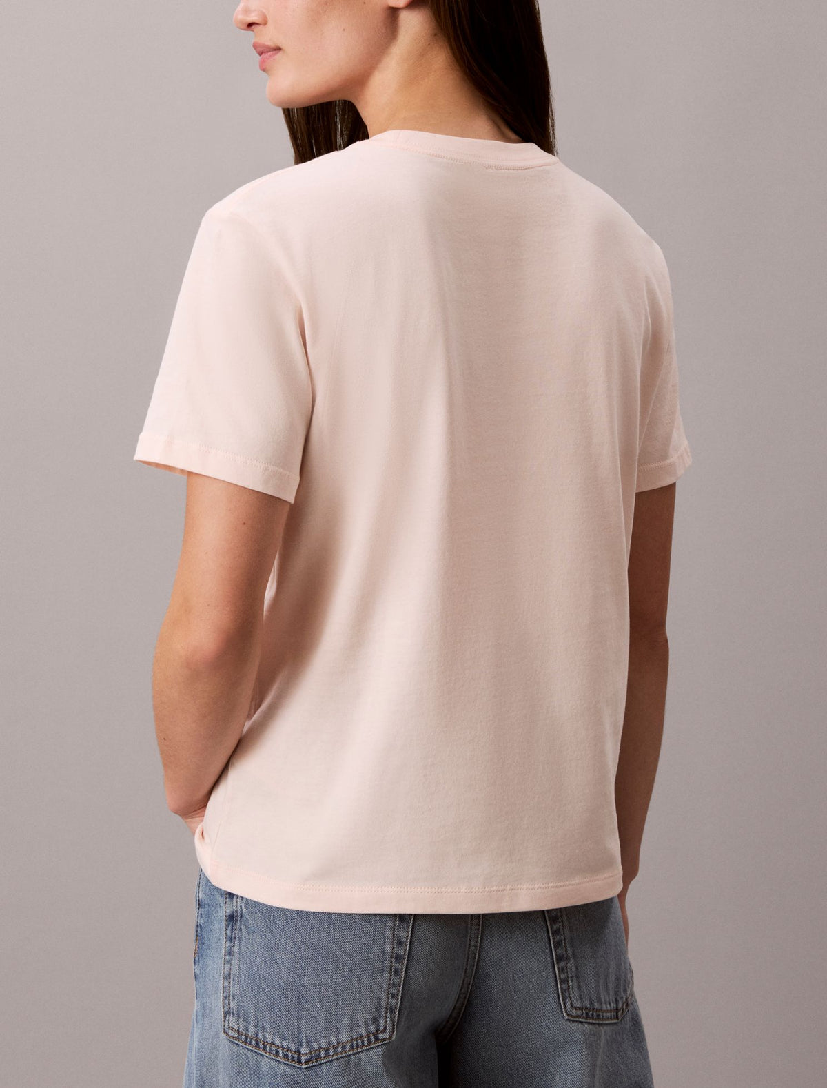 Calvin Klein Felt Logo Graphic Classic T-Shirt