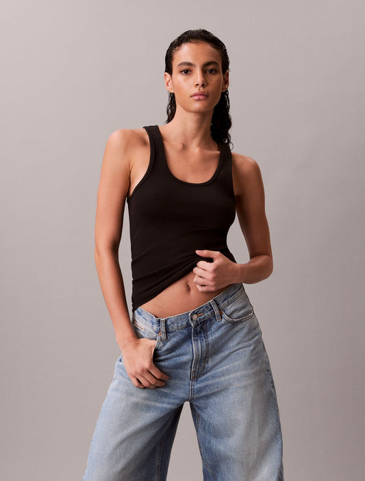 Calvin Klein Cotton Contour Rib Tank