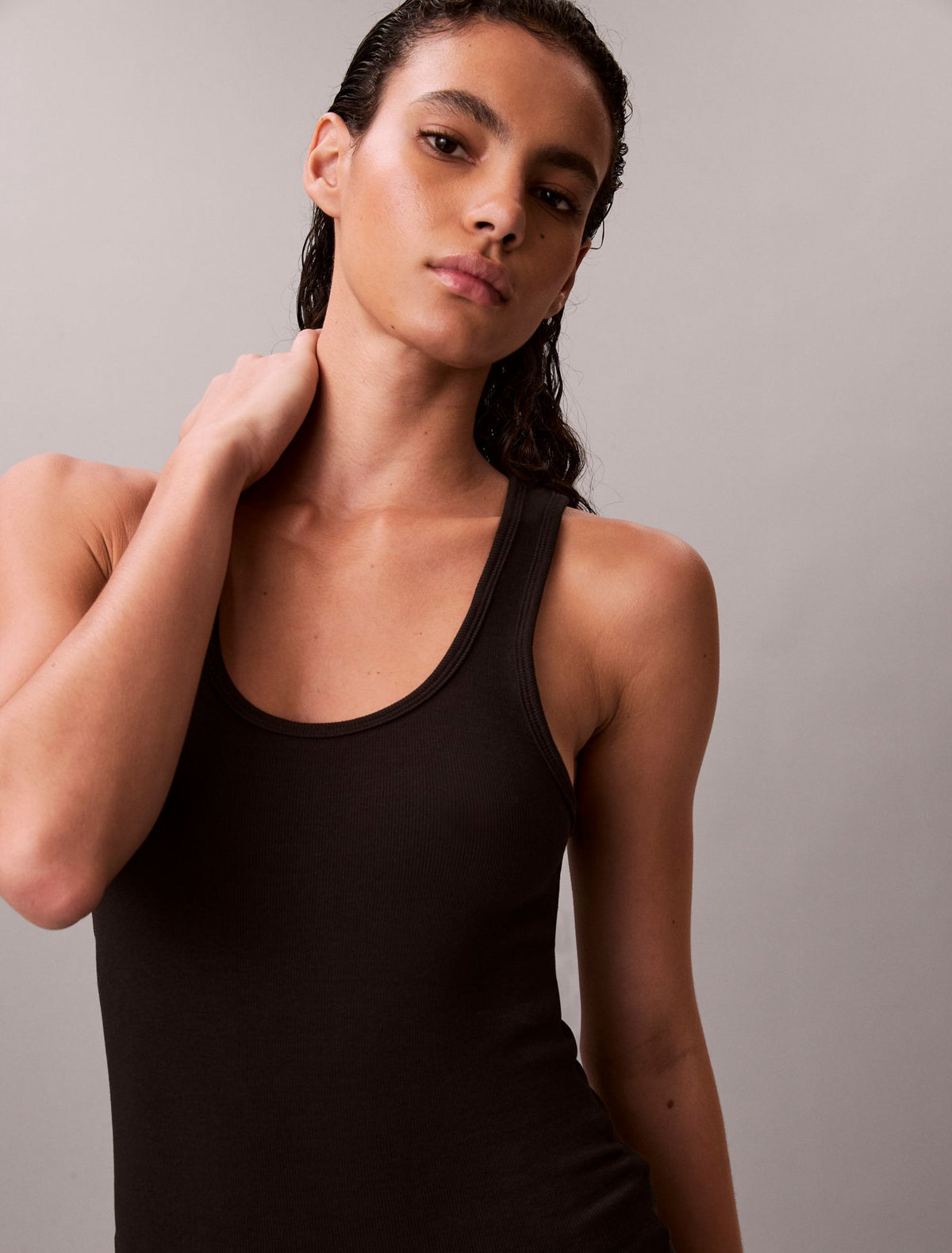 Calvin Klein Cotton Contour Rib Tank