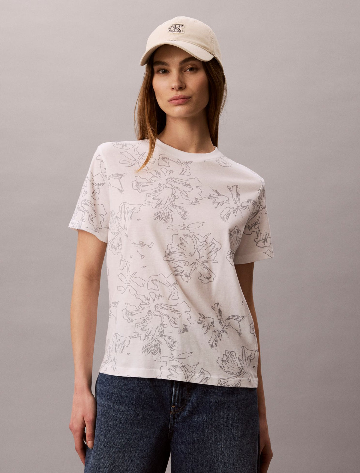 Calvin Klein Floral Graphic Classic Tee