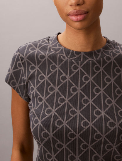 Calvin Klein Emblem Logo Baby Tee
