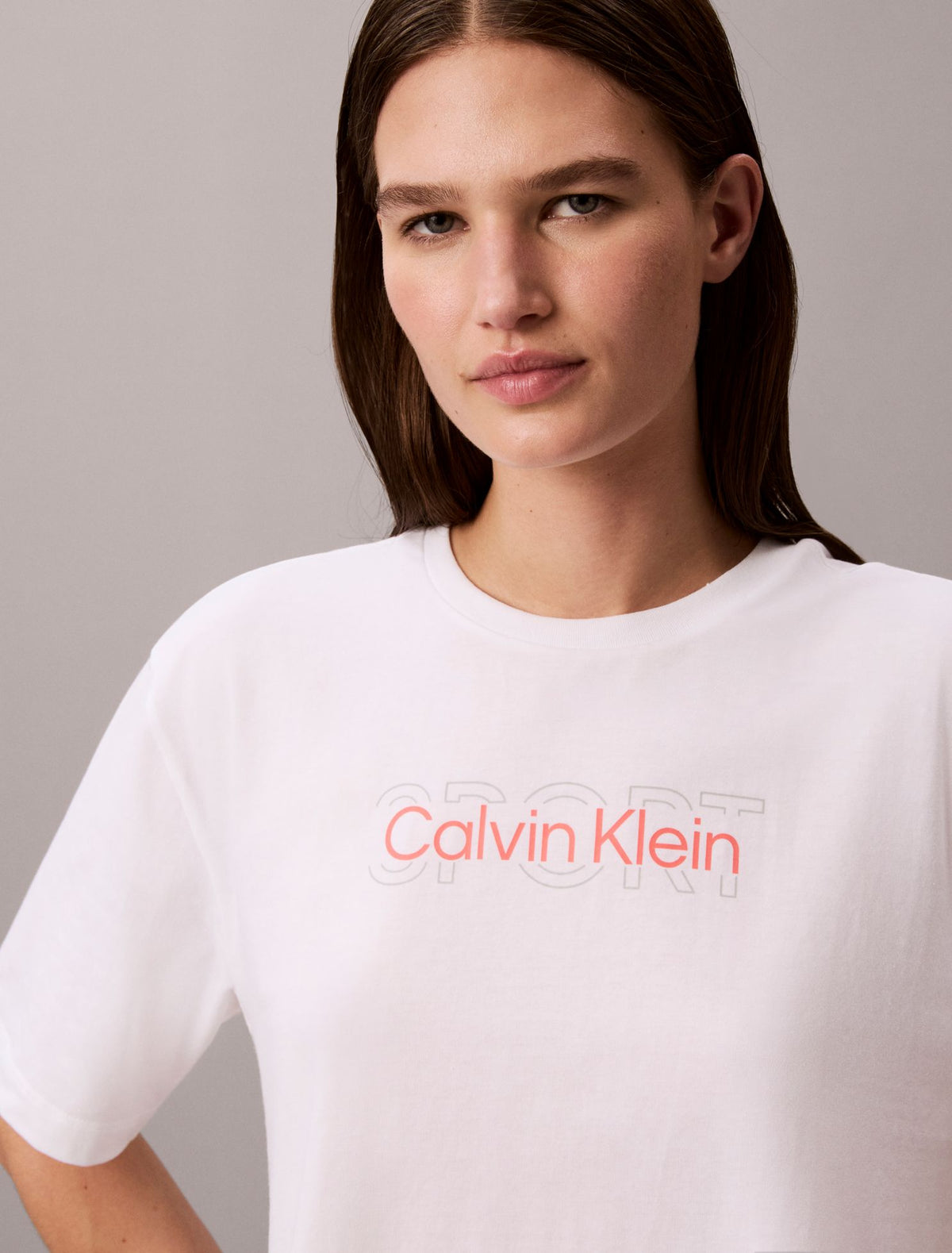 Calvin Klein Commuter Boxy Cropped T-Shirt