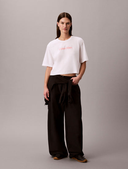 Calvin Klein Commuter Boxy Cropped T-Shirt