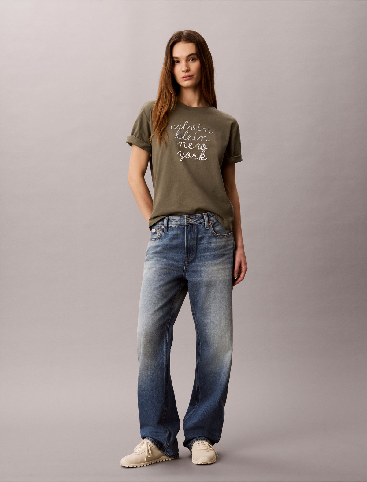 Calvin Klein Boxy CK NY Graphic Tee