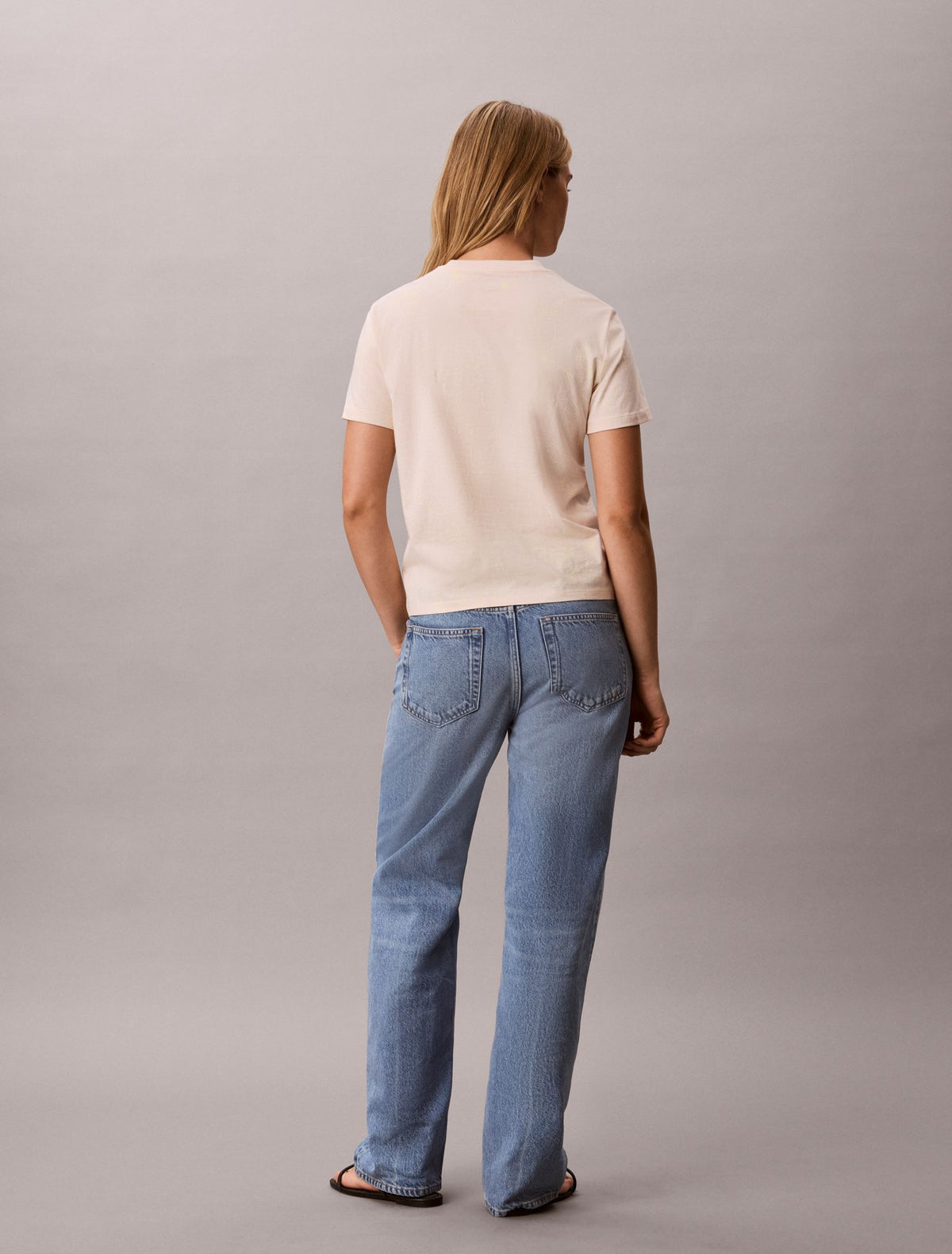 Calvin Klein Floral Print Classic T-Shirt