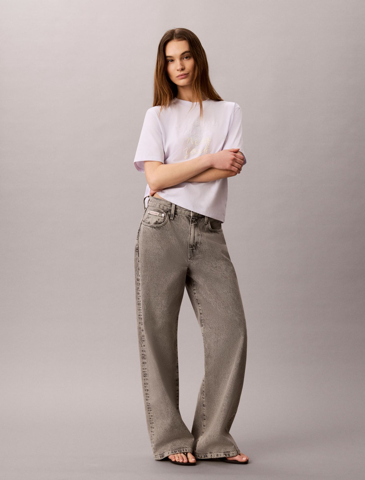 Calvin Klein Boxy CK NY Graphic Tee