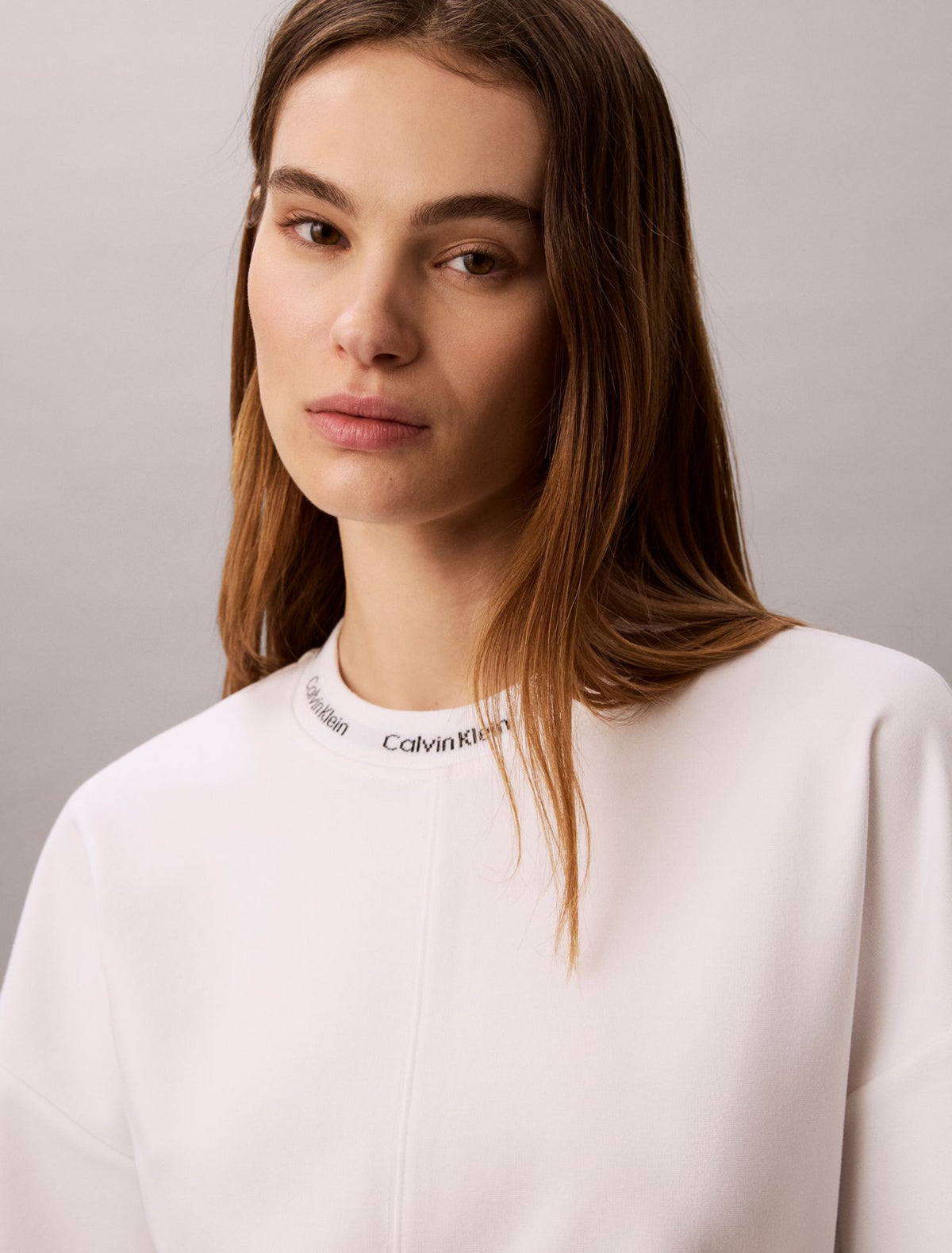 Calvin Klein Logo Jacquard Boxy T-Shirt