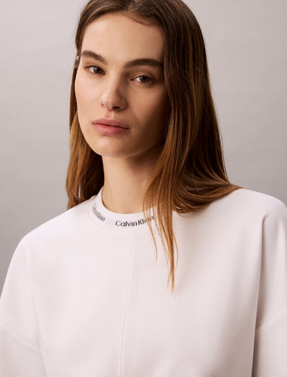 Calvin Klein Logo Jacquard Boxy T-Shirt