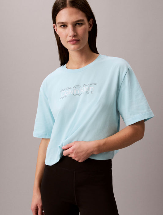 Calvin Klein Commuter Boxy Cropped T-Shirt
