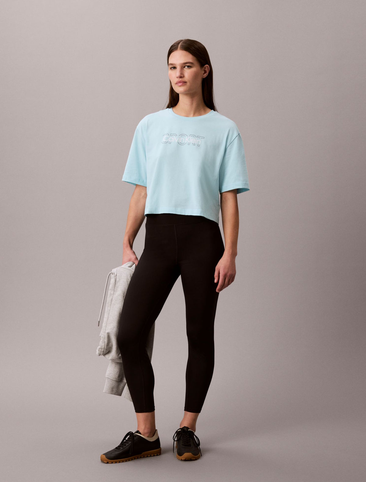 Calvin Klein Commuter Boxy Cropped T-Shirt