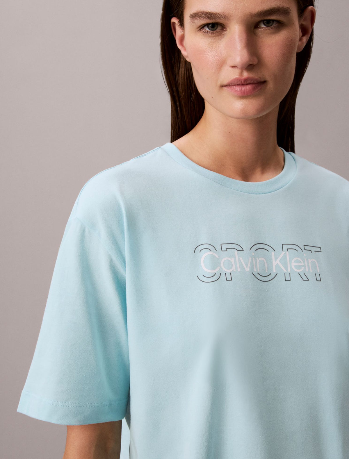Calvin Klein Commuter Boxy Cropped T-Shirt