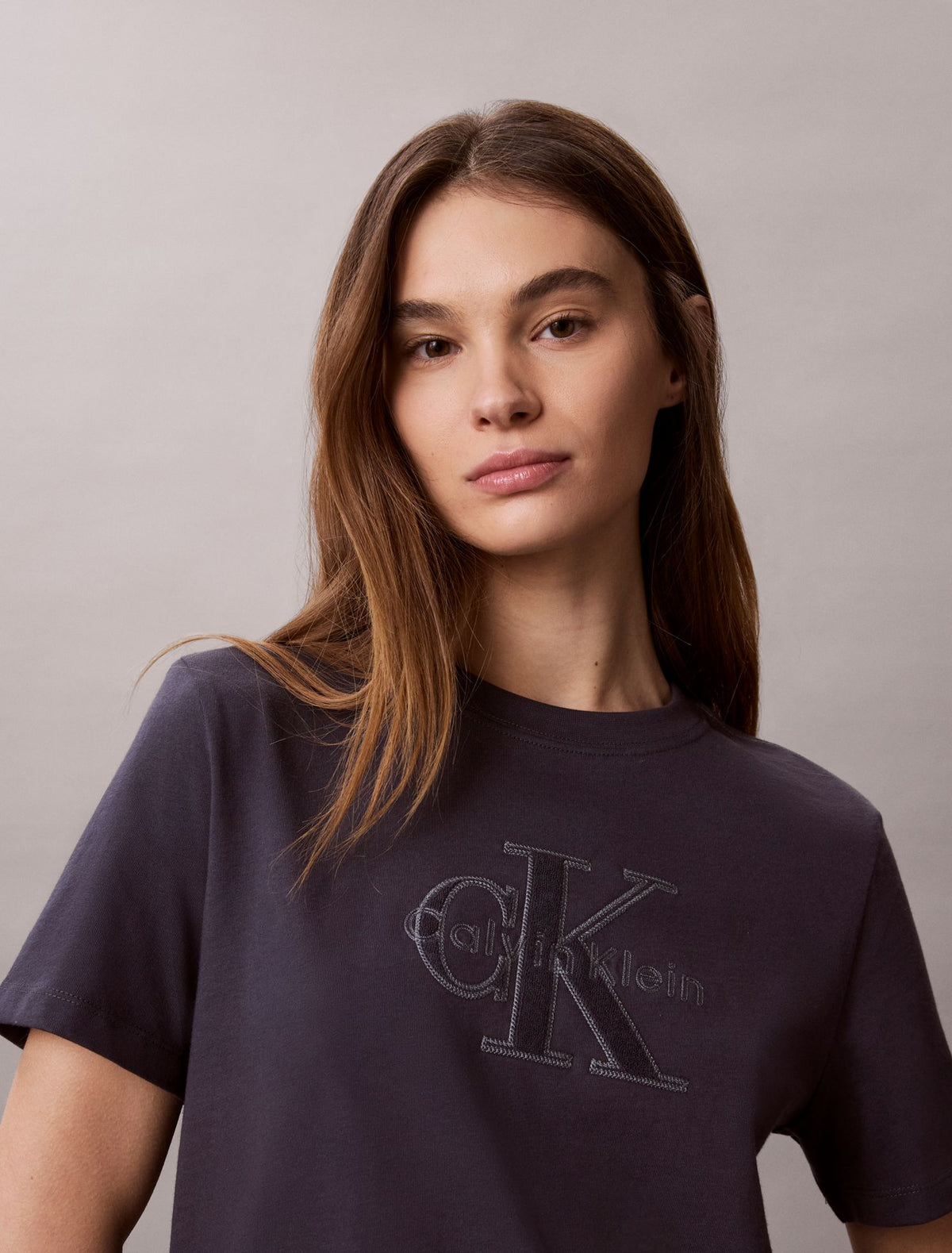 Calvin Klein Baby Terry Monologo Graphic Tee