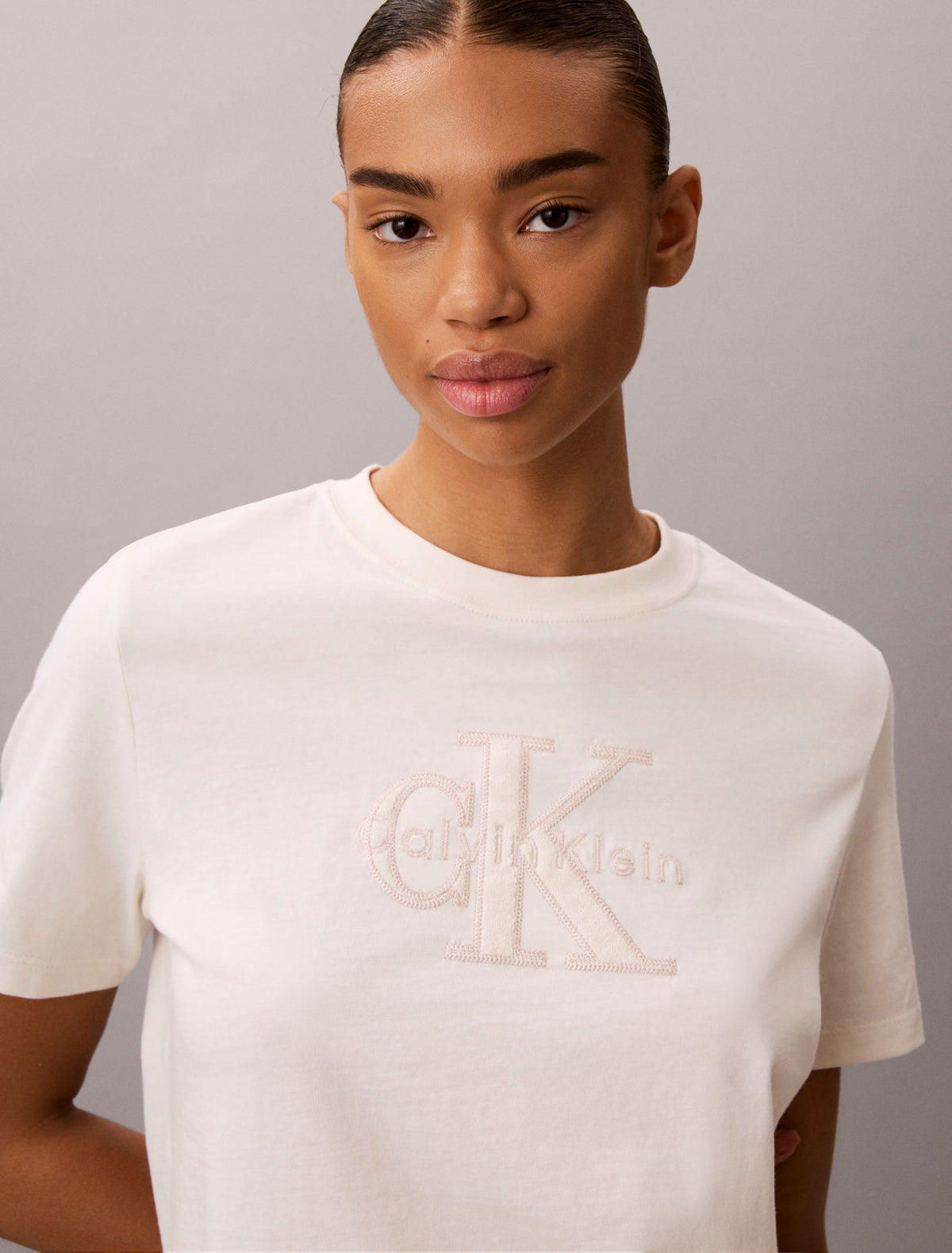 Calvin Klein Baby Terry Monologo Graphic Tee