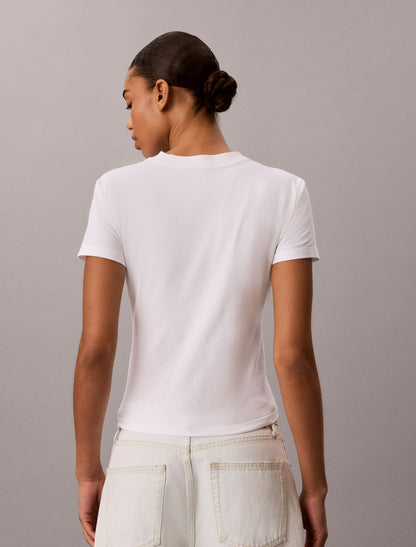 Calvin Klein Slim Tiered Logo Graphic Tee