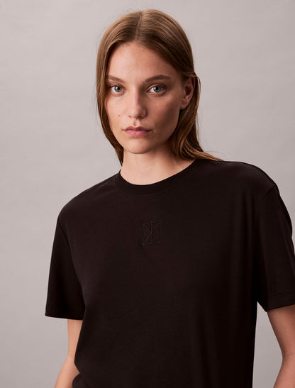 Calvin Klein Supima Cotton Emblem Logo Graphic Classic T-Shirt