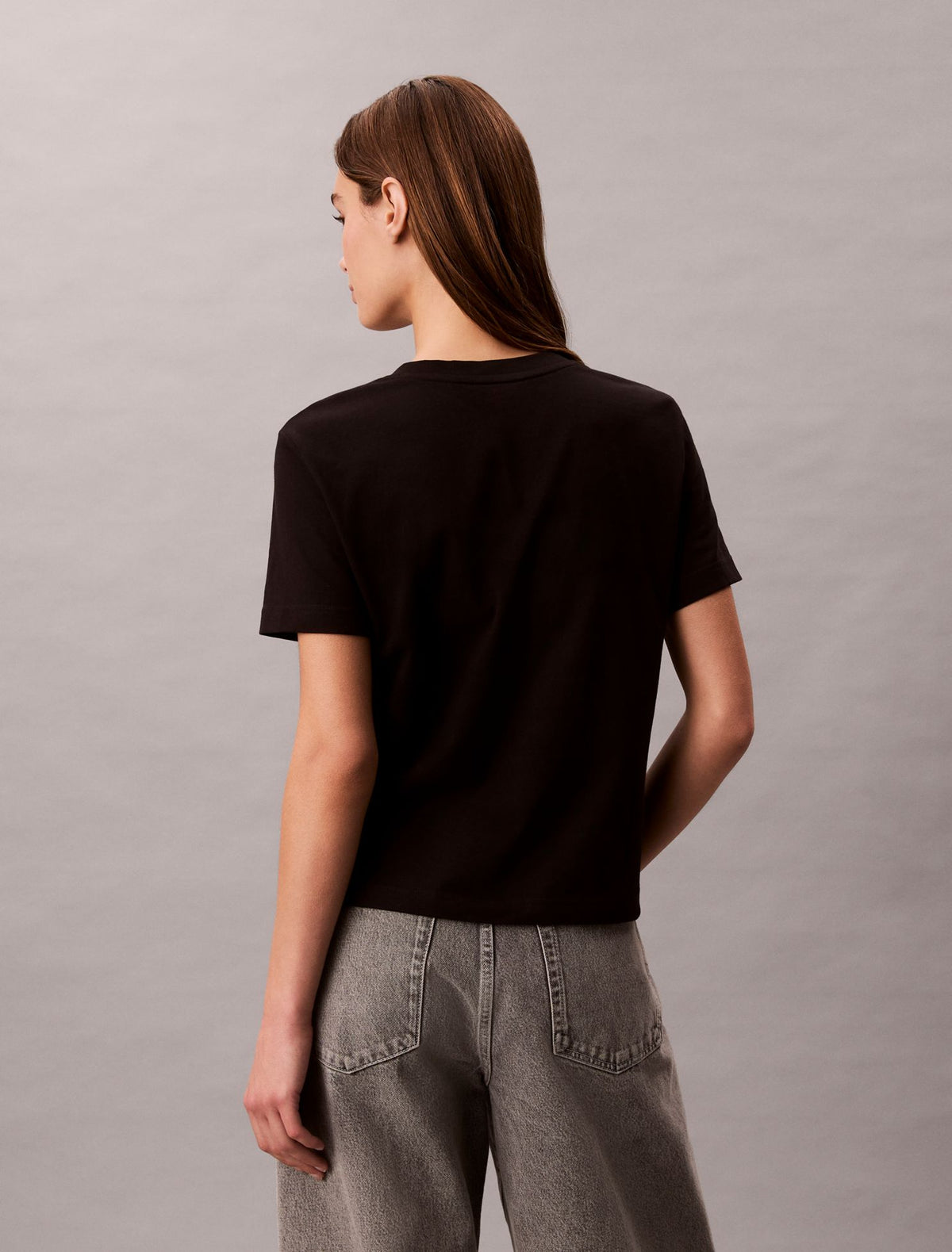 Calvin Klein Monogram V-Neck T-Shirt