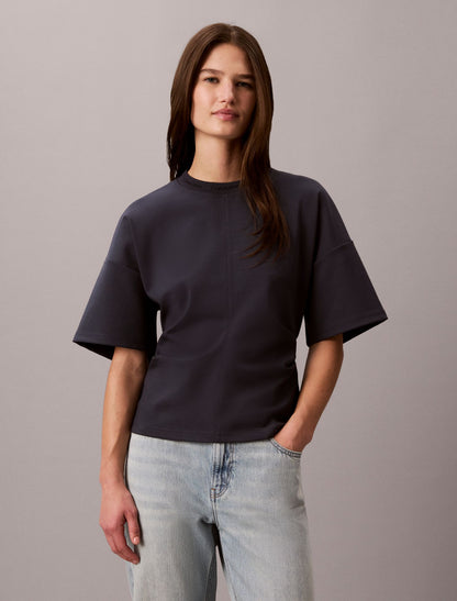 Calvin Klein Logo Jacquard Boxy T-Shirt