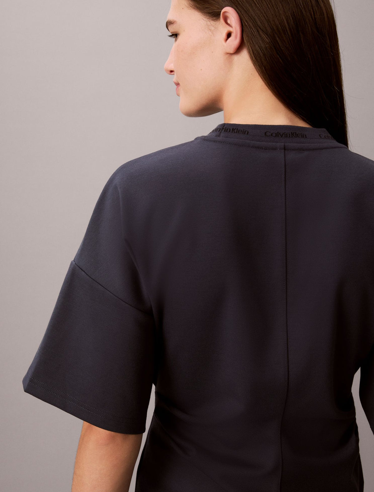 Calvin Klein Logo Jacquard Boxy T-Shirt