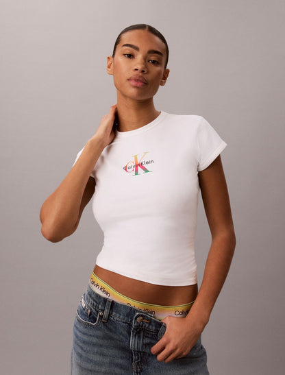 Calvin Klein Pride Monologo Baby Tee