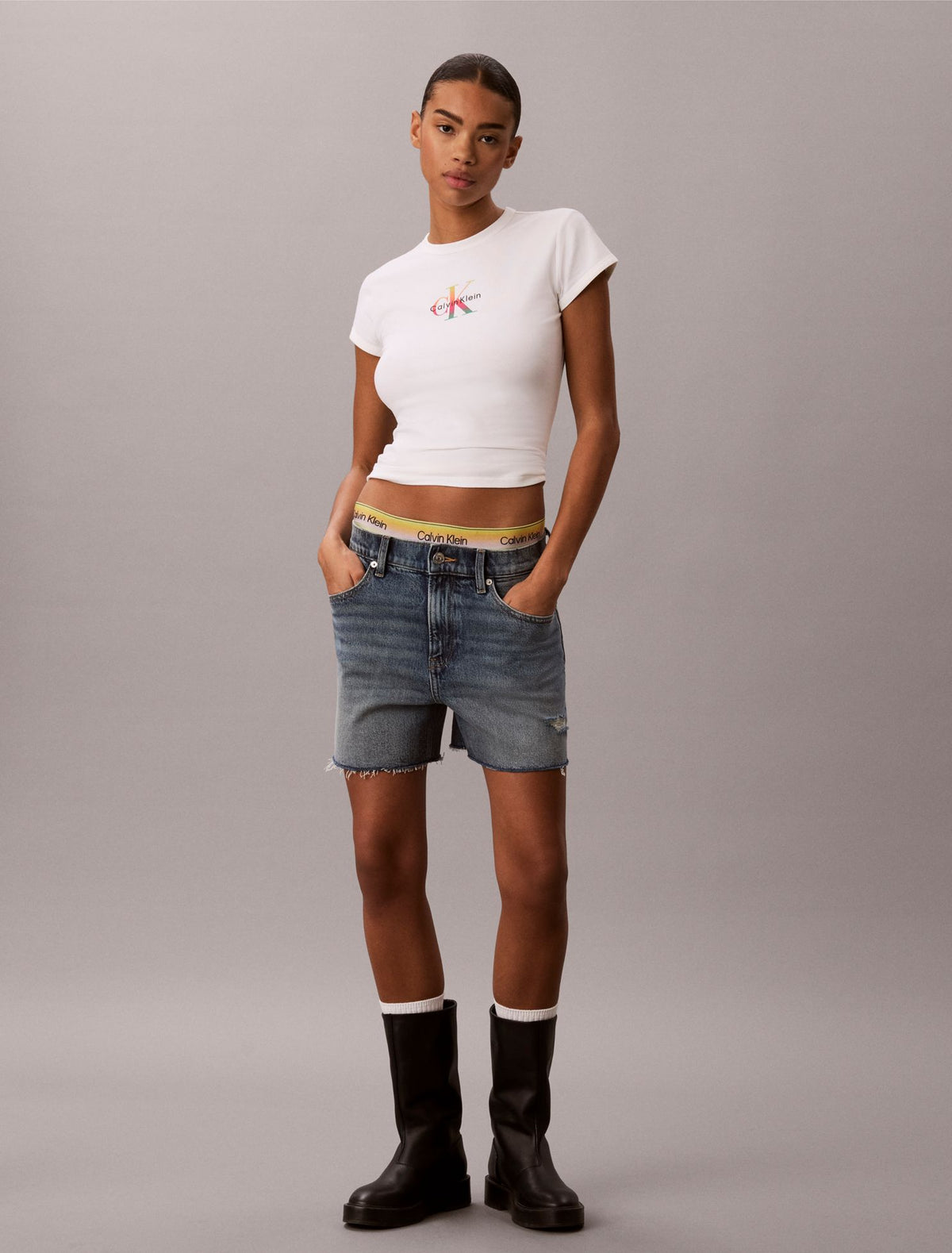 Calvin Klein Pride Monologo Baby Tee