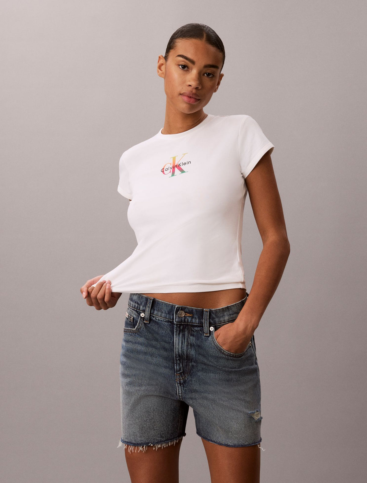 Calvin Klein Pride Monologo Baby Tee