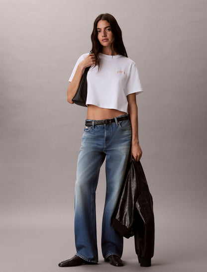 Calvin Klein Heritage Classic Cropped T-Shirt