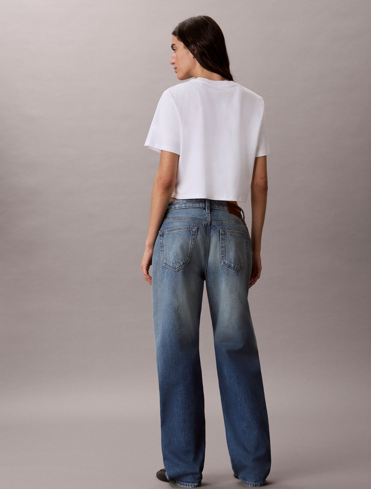 Calvin Klein Heritage Classic Cropped T-Shirt