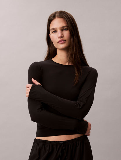 Calvin Klein Nylon Stretch Slim T-Shirt