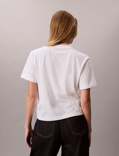 Calvin Klein Script Logo Graphic Boxy T-Shirt