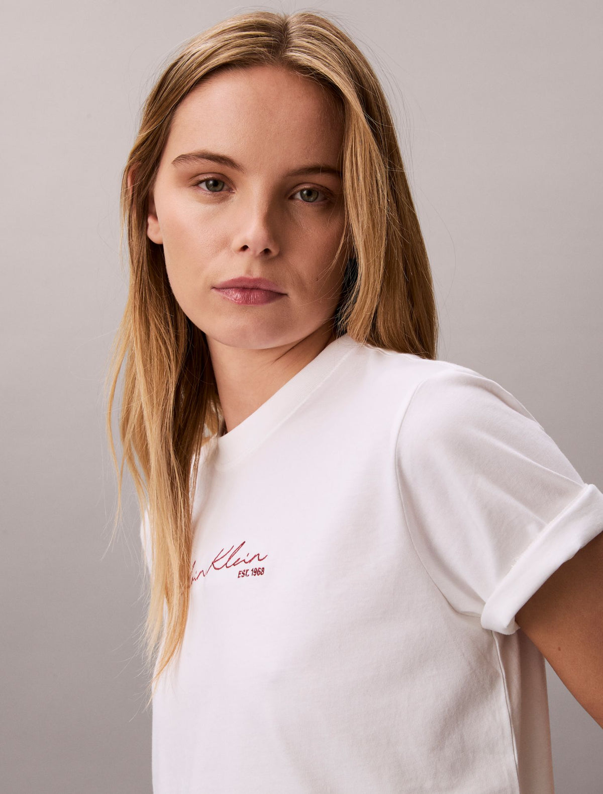 Calvin Klein Script Logo Graphic Boxy T-Shirt