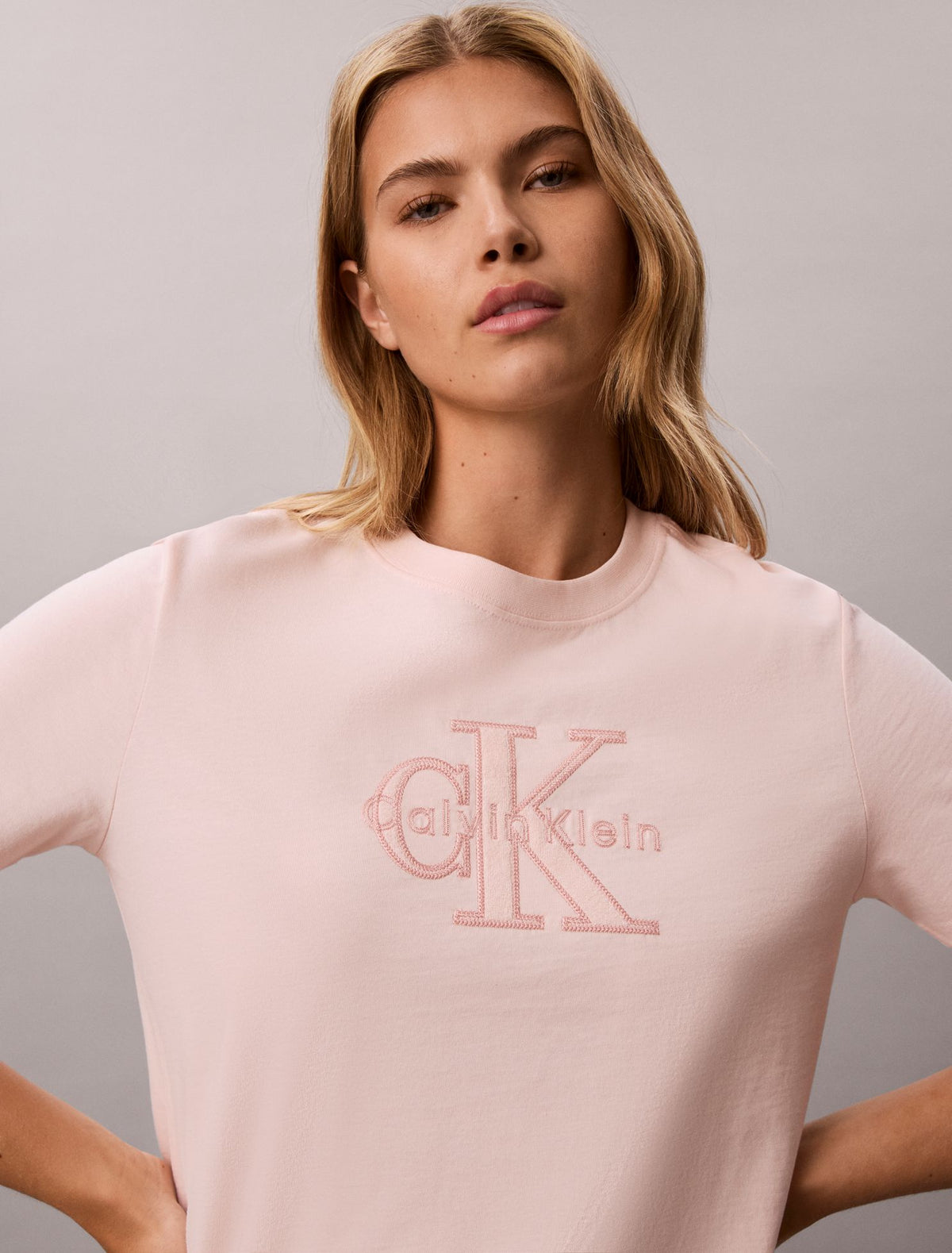 Calvin Klein Baby Terry Monologo Graphic Tee