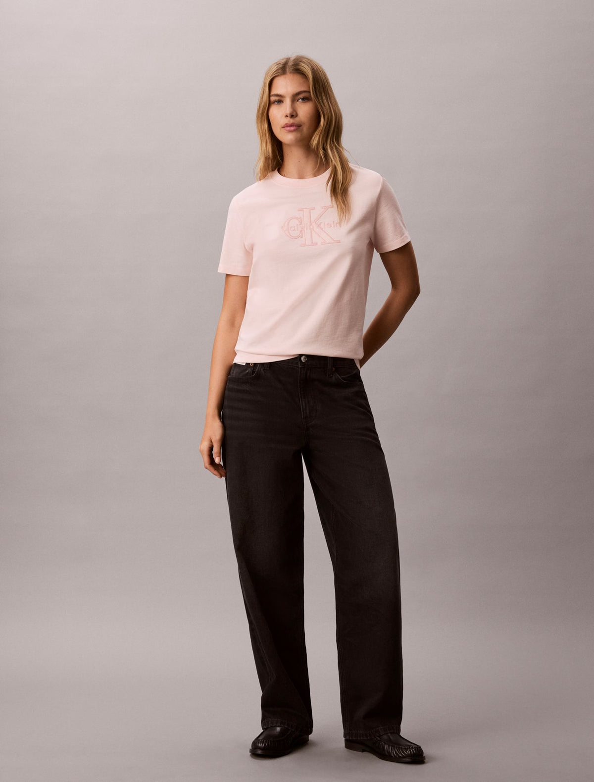 Calvin Klein Baby Terry Monologo Graphic Tee