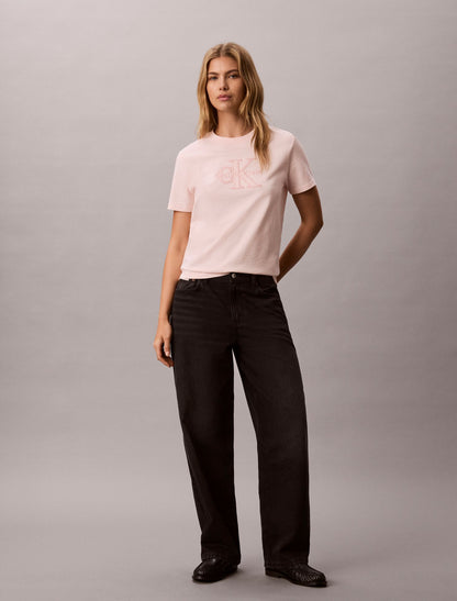 Calvin Klein Baby Terry Monologo Graphic Tee
