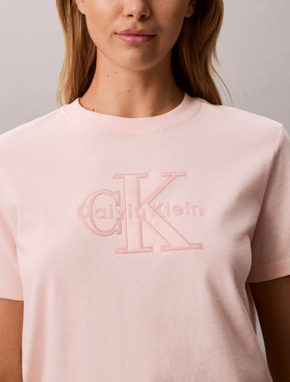Calvin Klein Baby Terry Monologo Graphic Tee