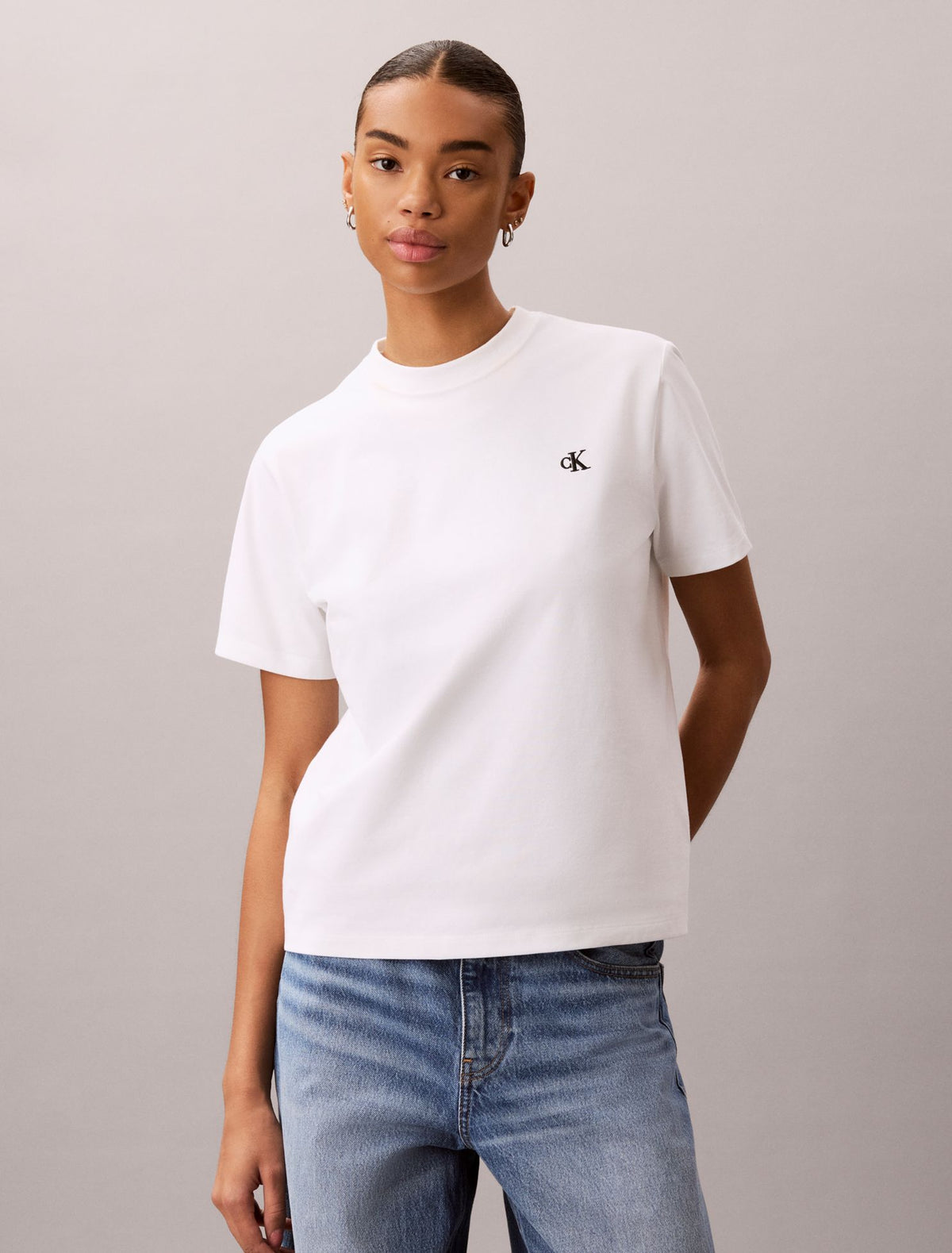 Calvin Klein Sun Graphic Cooling Jersey Classic Tee