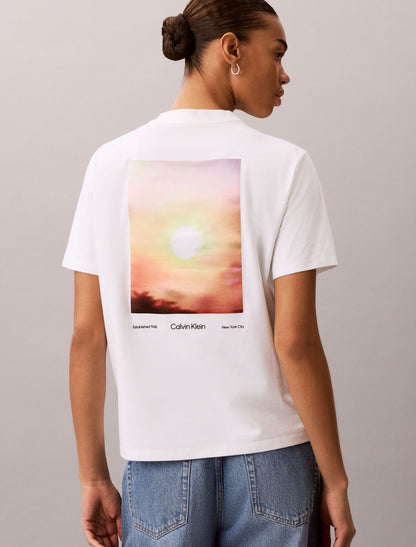 Calvin Klein Sun Graphic Cooling Jersey Classic Tee