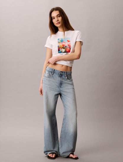 Calvin Klein Flower Graphic Classic T-Shirt