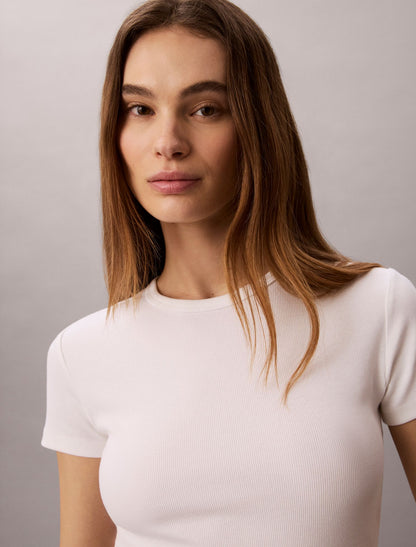 Calvin Klein Cotton Contour Rib T-Shirt
