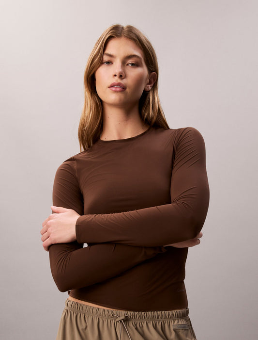 Calvin Klein Nylon Stretch Slim T-Shirt