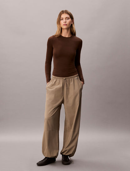 Calvin Klein Nylon Stretch Slim T-Shirt