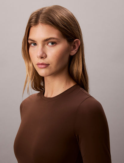 Calvin Klein Nylon Stretch Slim T-Shirt