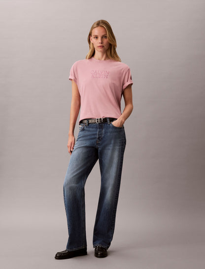 Calvin Klein Boxy Graphic Logo Tee