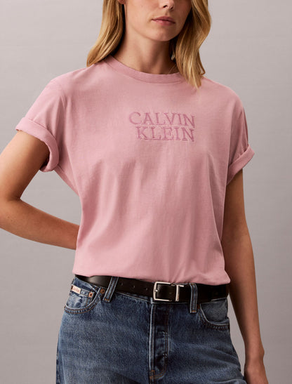 Calvin Klein Boxy Graphic Logo Tee