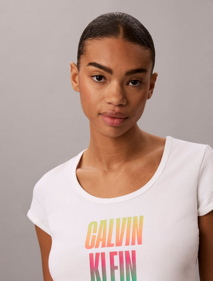 Calvin Klein Pride Slim Scoopneck Tee
